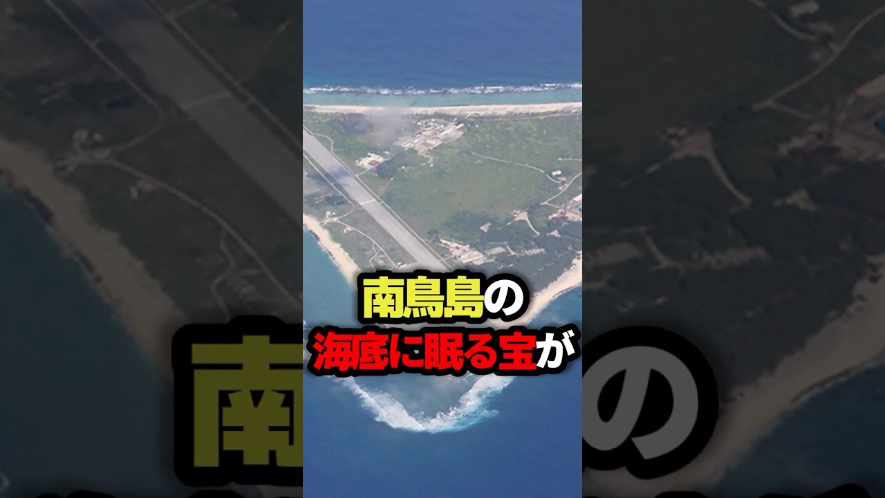 南鳥島の海底に眠る宝が人間離れしてた #南鳥島 #海底 #雑学 #ゆっくり解説