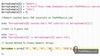 Download the video "Tutorial 7 - PHP Arrays - Part 2/2"