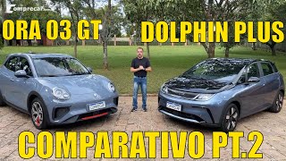 Comparativo: BYD Dolphin Plus x GWM Ora 03 GT - Qual 100% elétrico é melhor? Parte 02