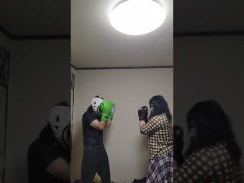 空手会（女性護身術攻撃練習）