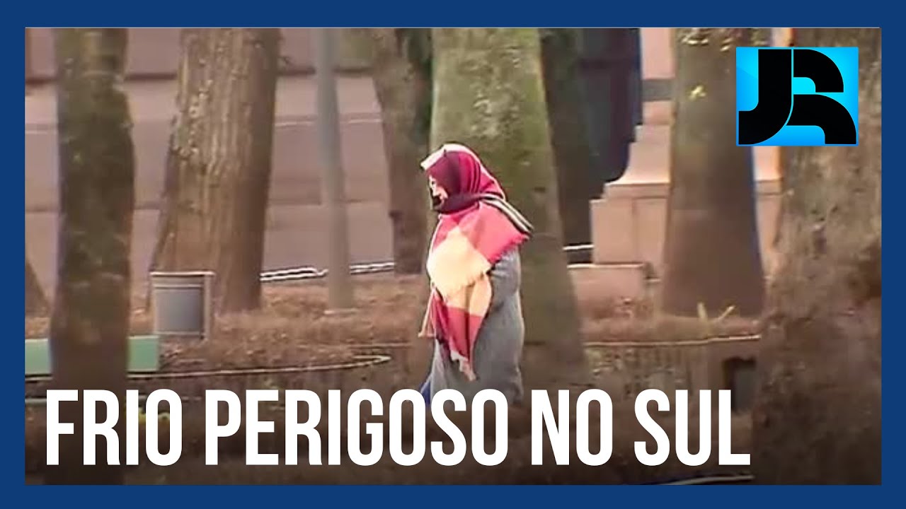 Pelo menos dez cidades do Rio Grande do Sul registraram temperaturas negativas nesta terça (9)