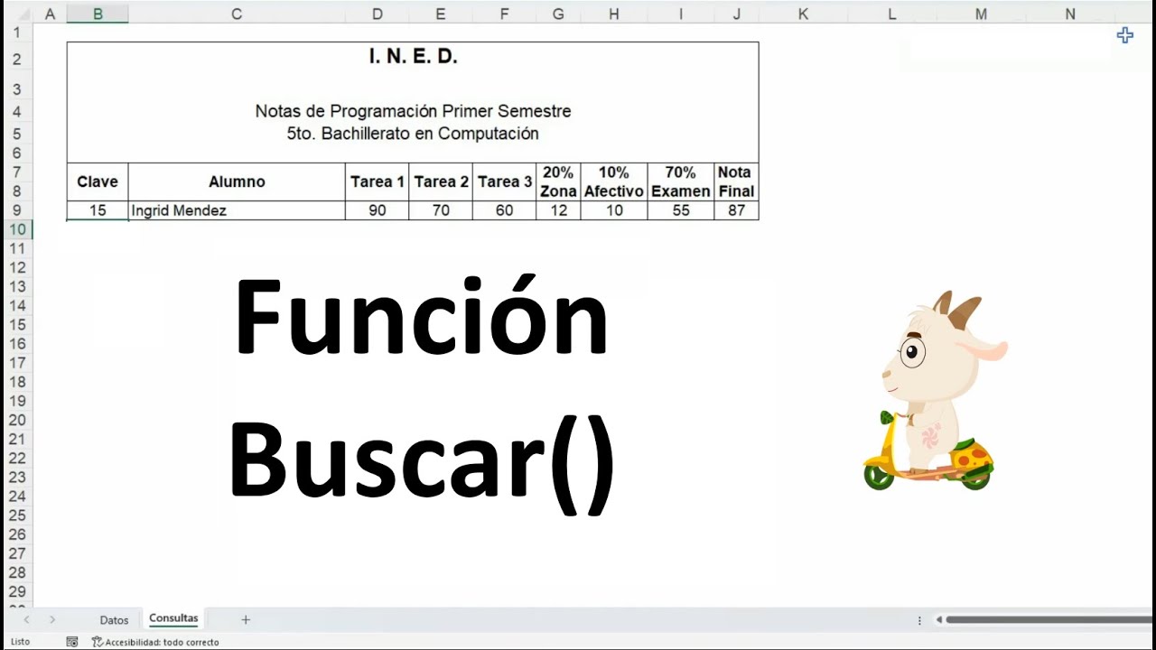 Función Buscar
