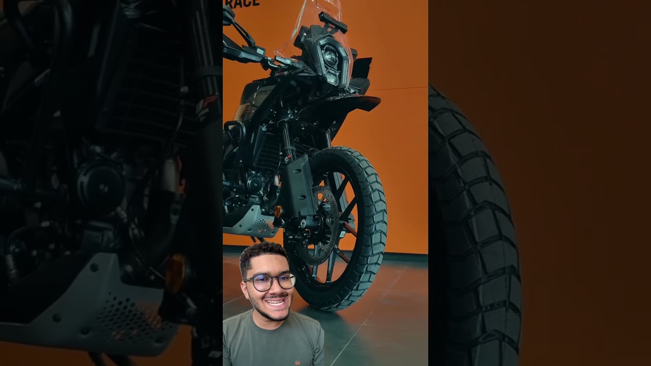 KTM 390 Adventure ganha nova cor e visual mais agressivo