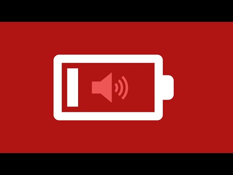 Battery low/Battery empty alert collection (SOUNDS ONLY)