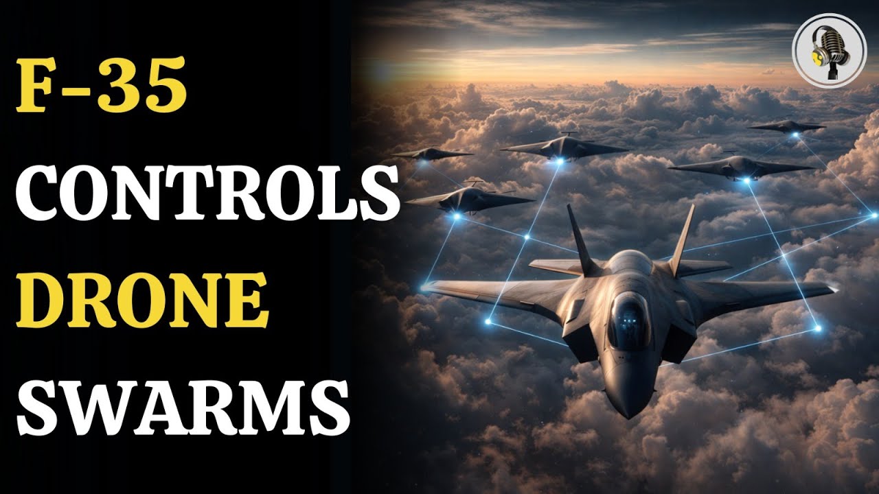 Why F-35 Is Key To Future Swarm Drone Warfare | WION Podcast