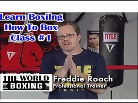 Freddie Roach Class #1 | Teaching Boxing Basics - Manny Pacquiao's Trainer About BoXing