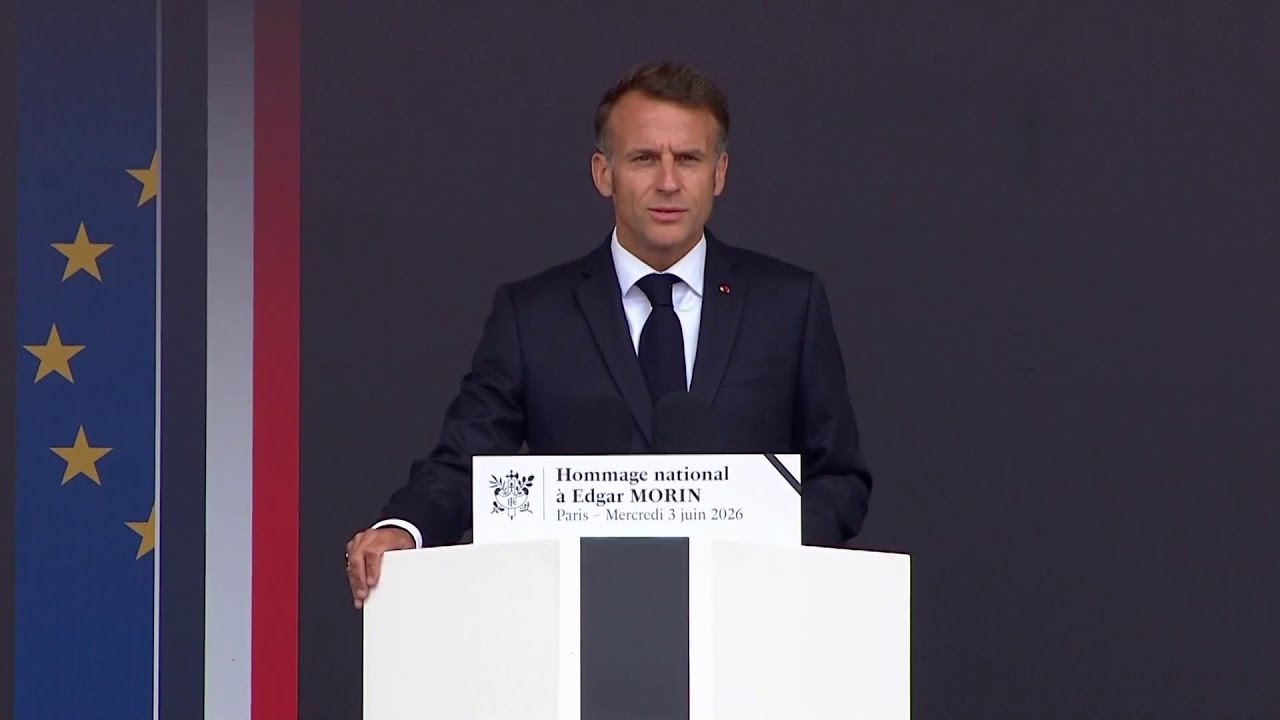 Edgar Morin : Emmanuel Macron rend hommage à l’homme de la « pensée complexe »