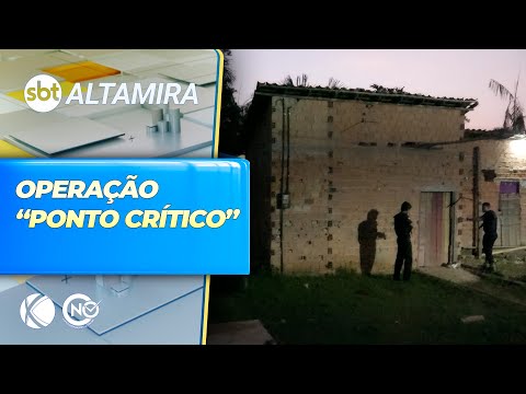 Polícia Civil realiza operação em Altamira e Porto de Moz (PA) | SBT Altamira