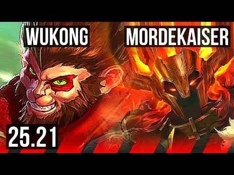 WUKONG vs MORDEKAISER (TOP) | NA Master | 25.21
