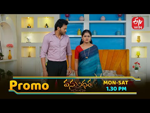 Vasundara Latest Promo | Episode No 142 | 10th November 2025 | ETV Telugu