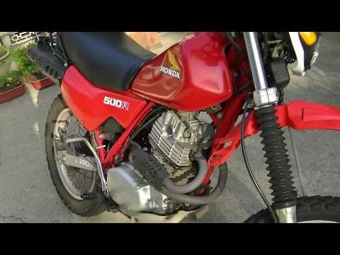 Honda XL500R Motorcycle Review - XR500