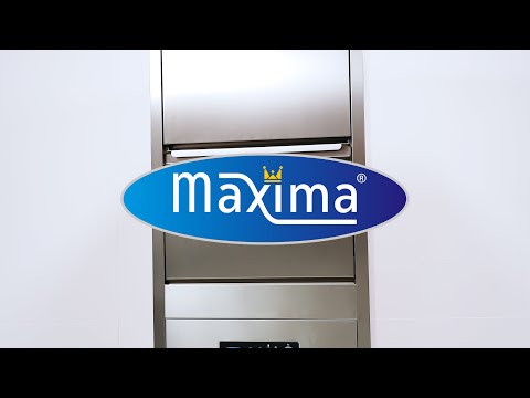 Maxima Gastro Topfspülmaschine - 60 x 76 cm - mit Seife und Spülenpumpe - 400 V