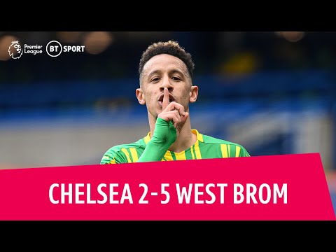 Chelsea vs West Brom (2-5) | Baggies hit FIVE to stun 10-man Blues! | Premier League highlights