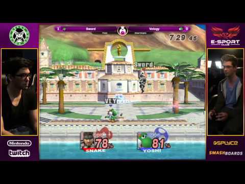 PPT - Sword (Snake) Vs. Velogy (Yoshi) - Pools - Brawl Singles