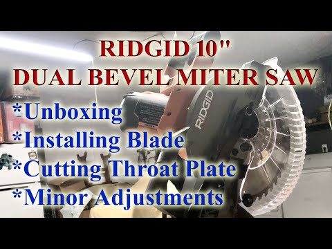 Rigid 10 Inch Miter Saw