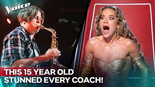 A 15 Year Old Pulled Out A Saxophone Mid-Audition And Rita Ora's Jaw DROPPED | The Voice