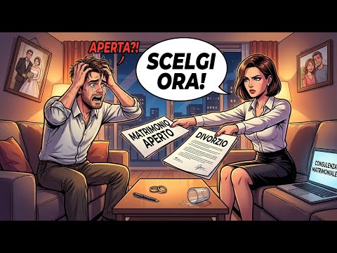 Mia MOGLIE Mi Ha Fatto Una PROPOSTA Shock: MATRIMONIO APERTO o DIVORZIO... Ho Accettato!