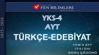 TÜRKÇE-EDEBİYAT YKS 4 AYT (74104)