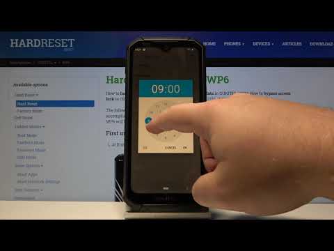How to Enable / Disable Eye Comfort in OUKITEL WP6 - Night Light