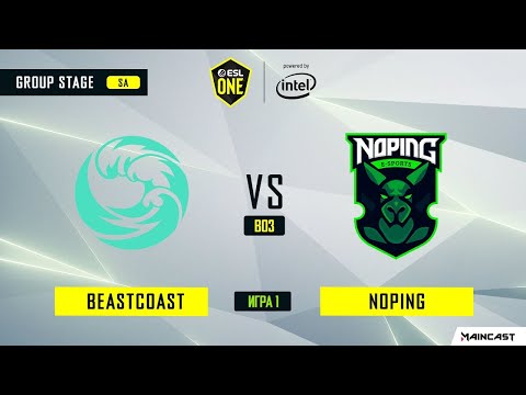 BEASTCOAST VS NOPING BO3 [GAME 1] UPPER DIVISION : OGA DPC SOUTH AMERICA REGIONAL - DOTA 2