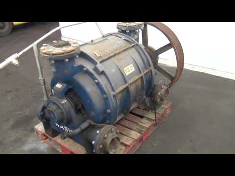 Used- Nash Elmo Liquid Ring Vacuum Pump, Model CL-2002, Carbon Steel - stock # 45193002