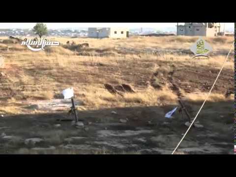 استهداف مقرات النظام بقذائف الهاون في بلدتي نبل والزهراء في ريف حلب الشمالي من قبل جيش الإسلام