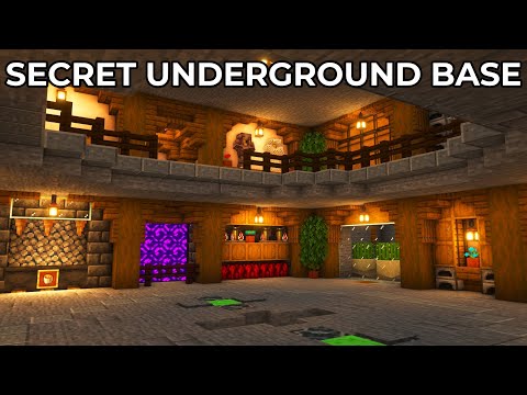 INSANE! ULTIMATE Secret Underground Minecraft Base!