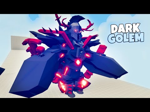 DARK GOLEM vs EVERY FACTION | TABS Totally Accurate Battle Simulator