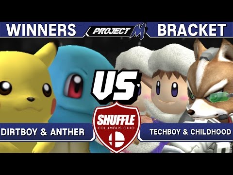 Project M - Dirtboy & Anther (Squirtle/Pika) vs techboy & childhood (ICs/Fox) - Shuffle BOTM Winners