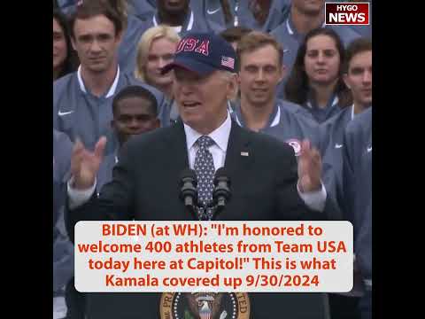 Extremely unwell Biden finally realizes crisis in NC, welcome 400 athletes, cellular service blocked