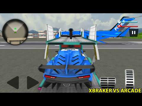 US Police Robot Car - Police Plane Transport - Android Gameplay 2018