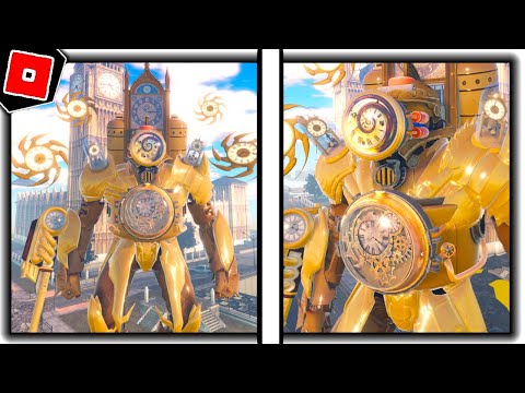 How to get CLOCK TITAN BADGE + MORPH in SKIBIVERSE - Roblox