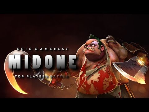 MidOne Pudge + Sumail Razor vs Matumbaman Tiny + Gh IO - WHAT A GAME!!! - Dota 2 7.07c