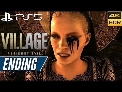 RESIDENT EVIL 8 VILLAGE (PS5) Walkthrough Gameplay PART 14 ENDING [4K 60FPS HDR] - No Commentary