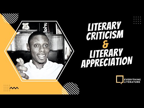 Literary Criticism and Literary Appreciation  (Basic level)