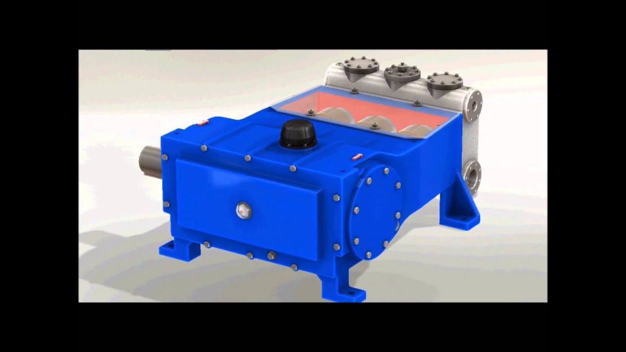 Rodelta PLR API 674/ISO 13710 Triplex Reciprocating Plunger Pump