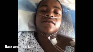 PHILLY’S OWN “LIL NIZZY” HAS A MESSAGE FROM THE HOSPITAL 🙏🏽