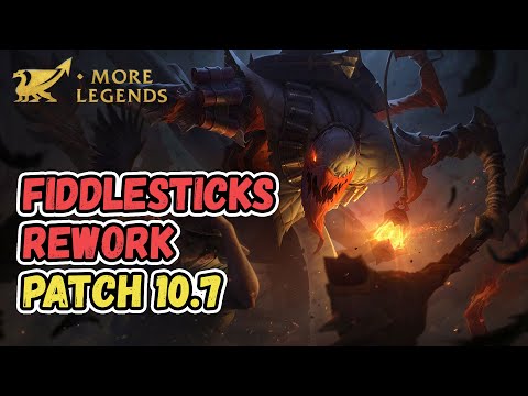 Fiddlesticks Rework - Abilities Preview, Jungle Routes, Gameplay | League of Legends Patch 10.7