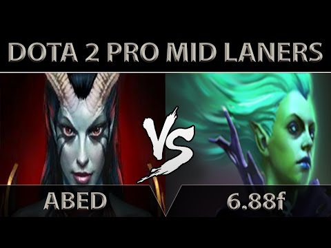 Abed Queen of Pain vs Death Prophet ► The Screaming Lady ► Dota 2 [6.88f]