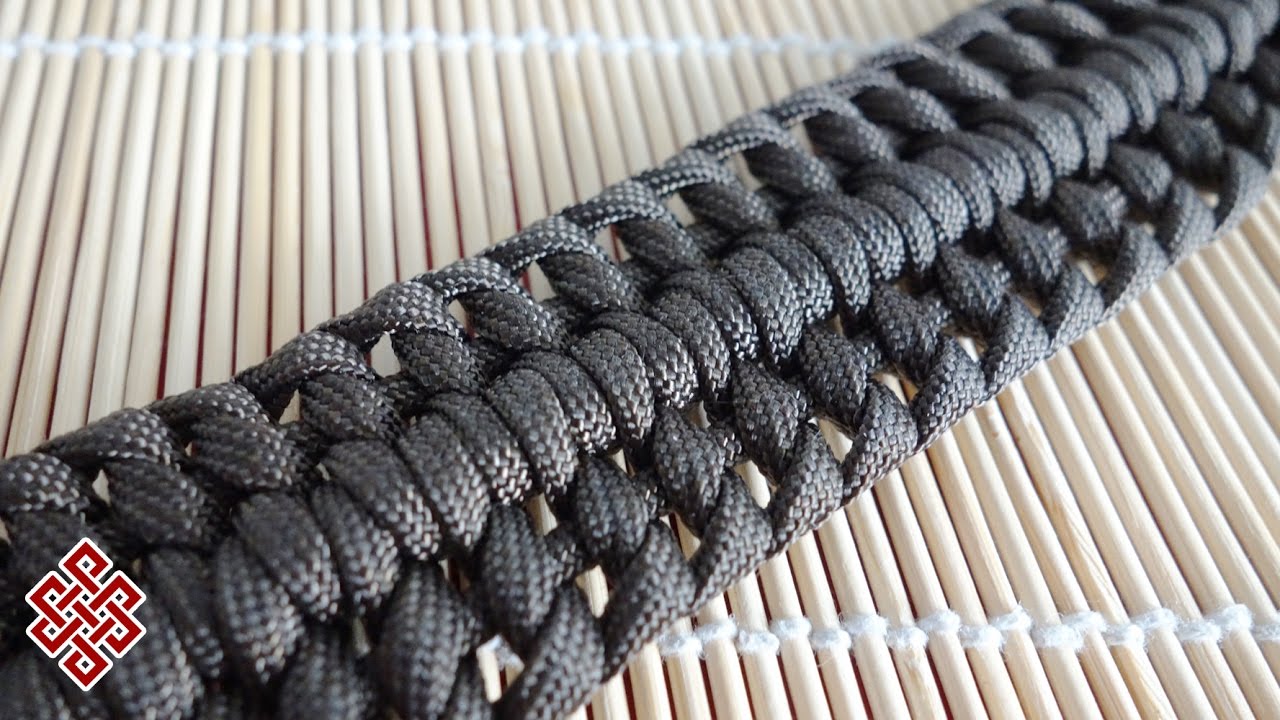 How to Make the Modified Wide Genoese Paracord Bracelet Tutorial