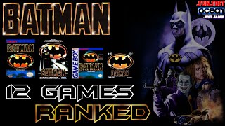 Which Version of Batman the Movie Did I Rank No. 1? #batman1989 #retrogames #arcadegames