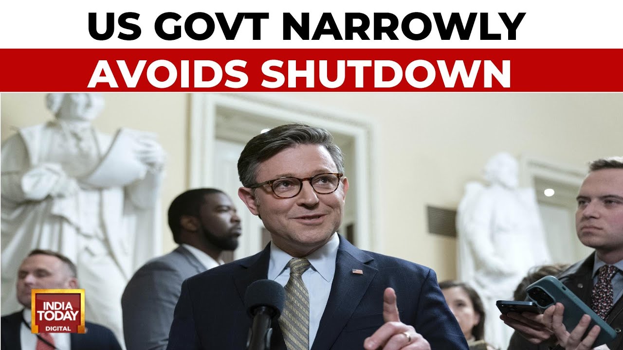 Mike Johnson 'Grateful' After Congress Passes Bill To Keep Govt Funded Hours Before Shutdown