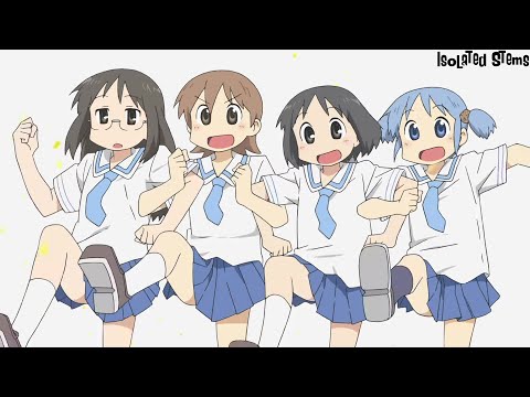 Nichijou Opening 2 - Hyadain no Joujou Yuujou (Isolated Tracks)