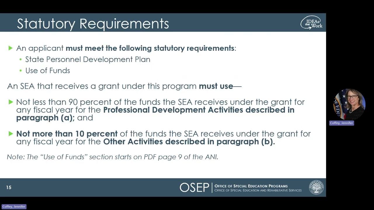 2026 State Personnel Development Grants Program (SPDG) Grant Competition Applicant Orientation