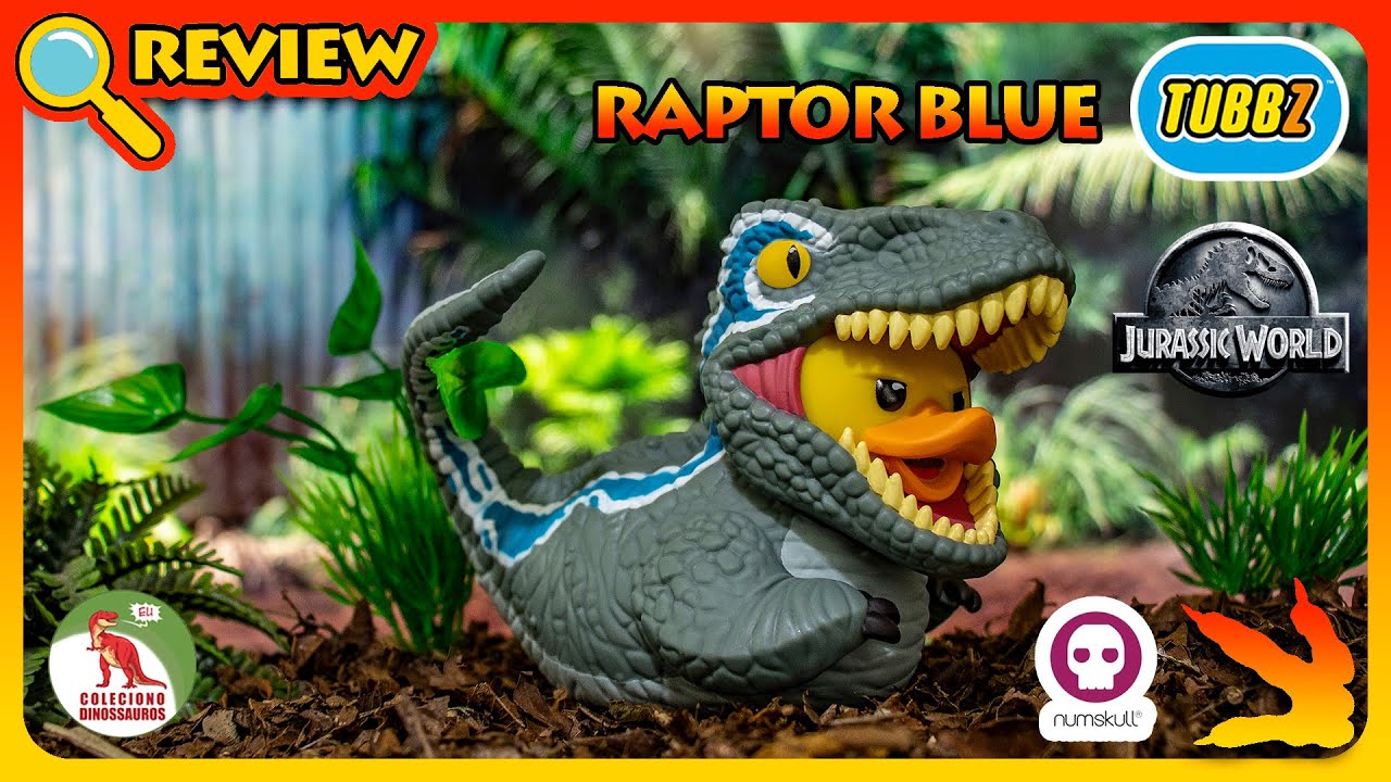 Velociraptor  Blue Tubbz Numskull Designs: Review e comparação PT_BR #cosplayingducks