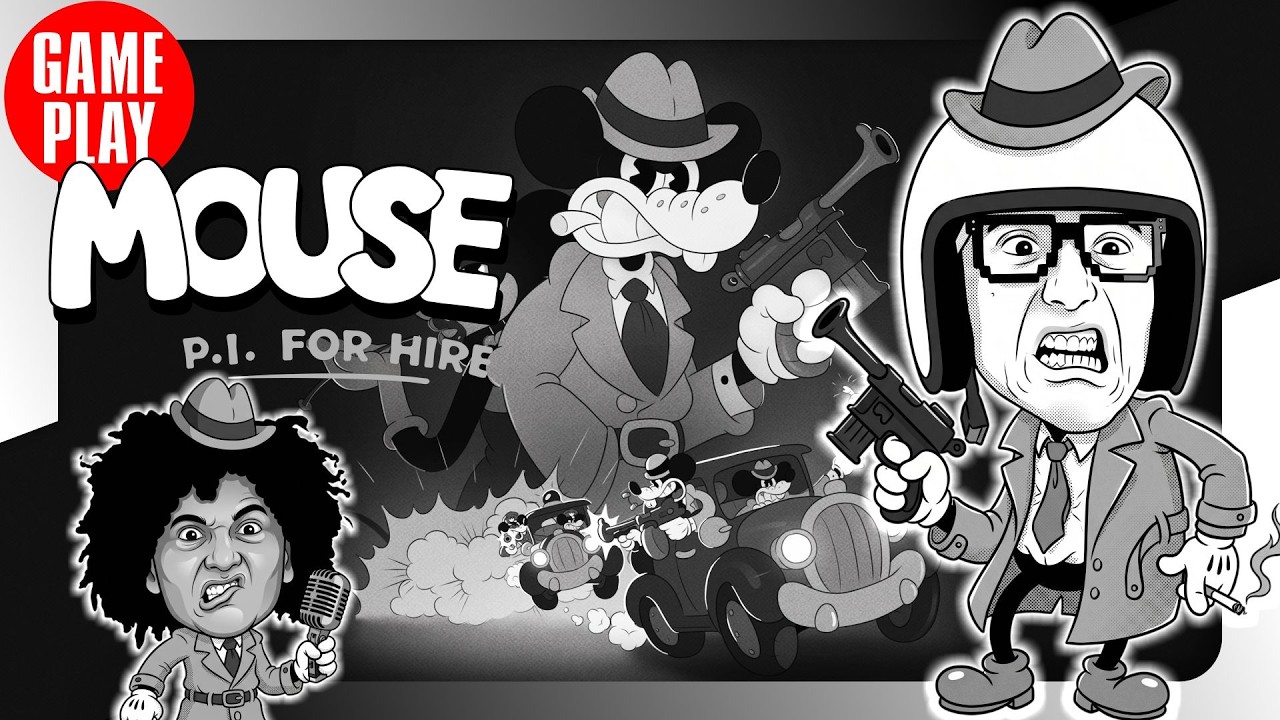 🎮🚨 AO VIVO  -  JOGANDO PELA PRIMEIRA VEZ MOUSE: P.I. For Hire no PS5 PRO !!! #mousepiforhire