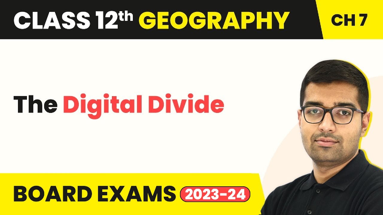 The Digital Divide - Tertiary and Quaternary Activities |Class 12 Geography Chapter 6 | CBSE 2024-25