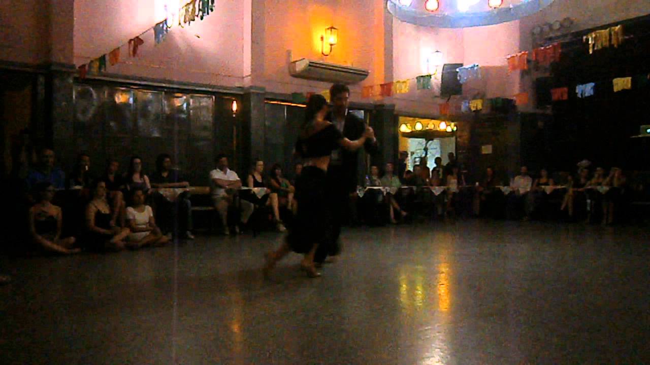 Virginia Vasconi y Jon Lambert en El Motivo Tango, 18/11/13