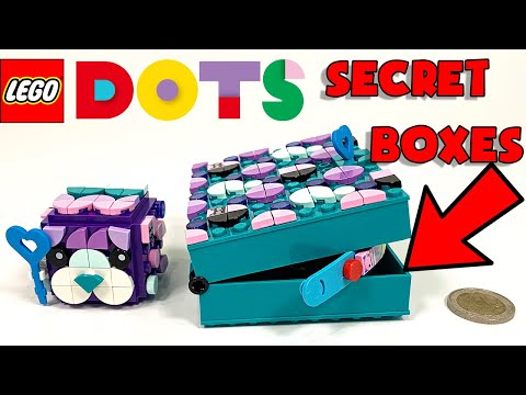 YouTube thumbnail: 💫 LEGO DOTS Secret Boxes 41925 - Lego DOTS Review & Build