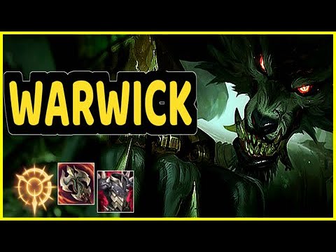 WARWICK VS SHYVANA JUNGLE GAMEPLAY